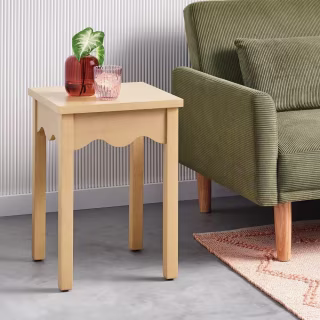 Room Essentials Wavy Accent Table Natural