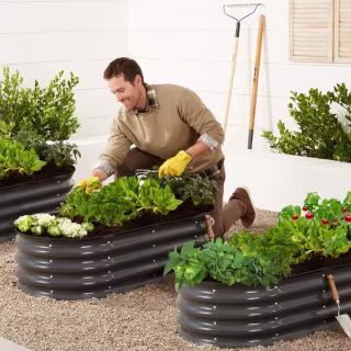 Best Choice Products Outdoor Raised Garden Bed