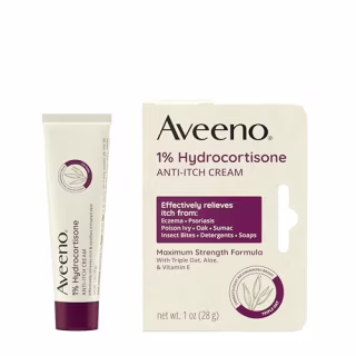 Aveeno Maximum Strength 1% Hydrocortisone Anti-Itch Cream