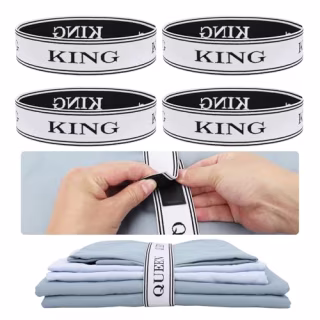 Bropgod Bed Sheet Organizer Bands (Pack of 4)
