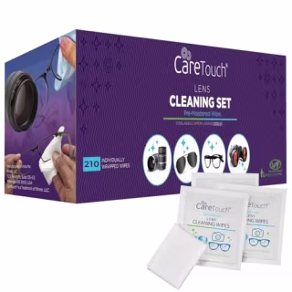 Care Touch Lens Wipes for Eyeglasses
