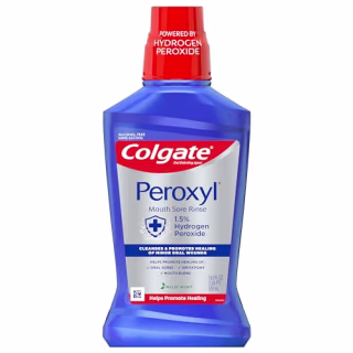 Colgate Peroxyl Antiseptic Mouthwash
