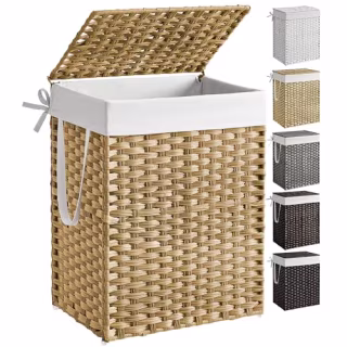 Songmics Handwoven Laundry Hamper