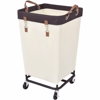 StorageWorks Laundry Basket with Wheels