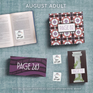 Once Upon a Book Club Adult Month to Month Subscription