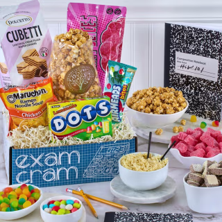Gourmet Gift Baskets Exam Cram Care Package