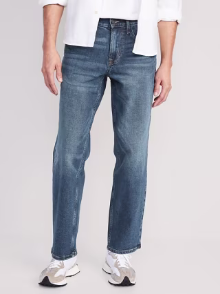 Loose Built-in Flex Jeans