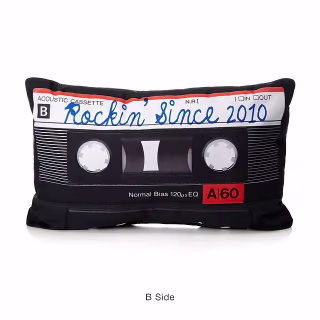 Uncommon Goods Personalized Mixtape Pillow