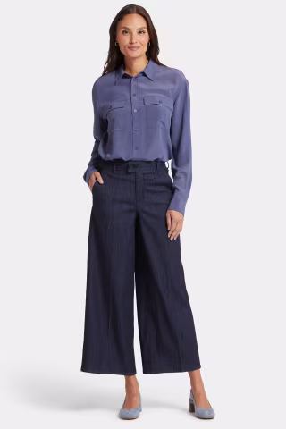 NYDJ Mona Denim Wide-legged Pants Collection
