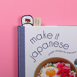 Humdrum Paper Sushi and Chopsticks Bookmarks