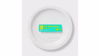 Up & Up Heavy Duty 8.5" White Paper Plates