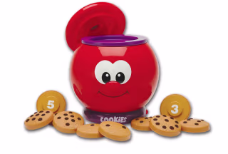 The Learning Journey Learn With Me Count & Learn Cookie Jar