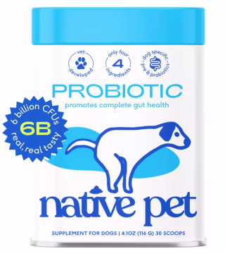 Native Pet Probiotics for Dogs