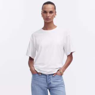 Cotton Relaxed Oversized Tee