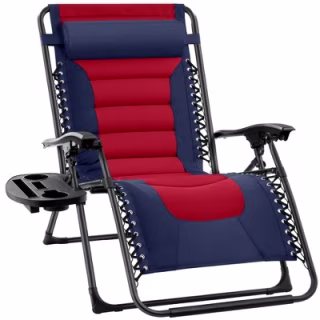 Best Choice Products Oversized Padded Zero Gravity Chair