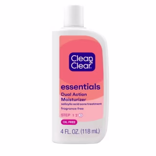 Clean & Clear Essentials Dual Action Acne Facial Moisturizer