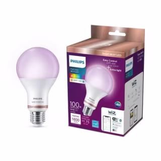 Philips Smart Wi-Fi 100W Multi-Colored LED Light Bulb