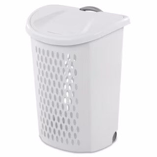Sterilite Ultra Wheeled Laundry Hamper with Handle