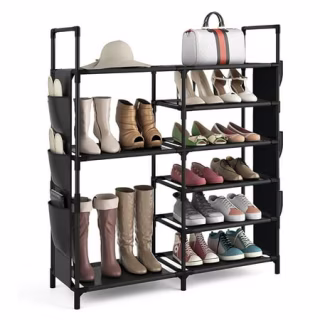 6-Tier Shoe Rack Organizer for Entryway