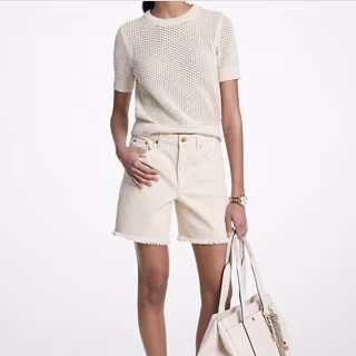 Michael Kors Boyfriend Denim Shorts