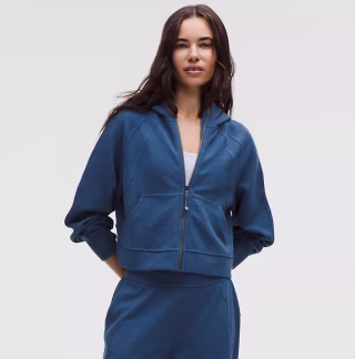 Lululemon Scuba Waffle Oversized Full-Zip Hoodie