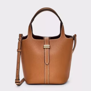 A New Day Mini Tulip Tote Handbag with Crossbody Strap
