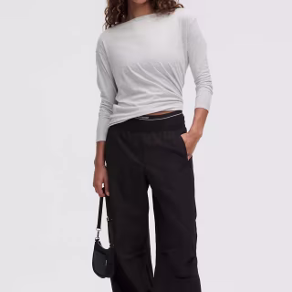 Lululemon Back In Action Organic Cotton Long-Sleeve Shirt