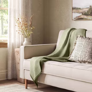 Threshold The Cozy Collection Cozy Faux Cashmere Knit Throw