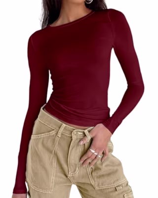 Abardsion Women's Long Sleeve Shirt