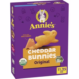 Annie's Organic Cheddar Bunnies