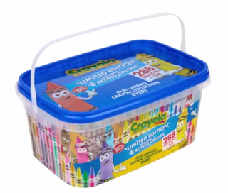 Crayola Crayon Tub Limited Edition Colors 