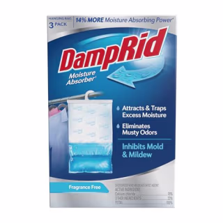 DampRid Fragrance Free Hanging Moisture Absorber