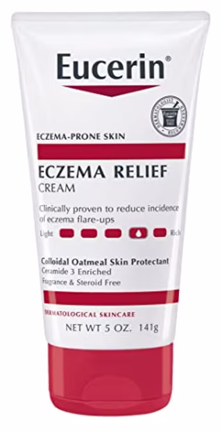 Eucerin Eczema Relief Cream - Full Body Daily Lotion for Eczema-Prone Skin