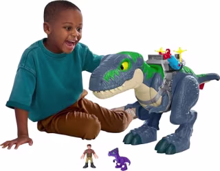 Imaginext Jurassic World Rebirth Ultimate Action Chomp T. Rex 