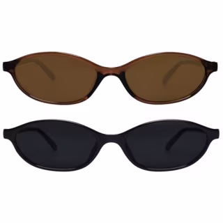 Guvivi Retro 90s Sunglasses (Set of 2)