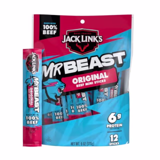 Jack Link’s x MrBeast Original Mini Beef Sticks