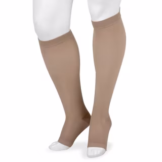 Juzo Basic Knee-High Open Toe Compression Stocking