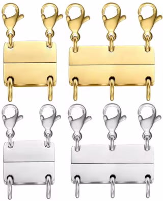 Dailyacc Layering Necklace Clasp for Stackable Necklaces