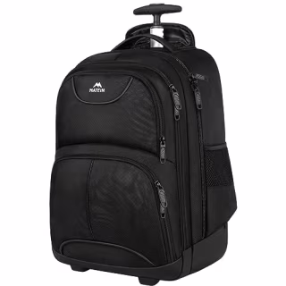 Matein Rolling Backpack Wheeled Laptop Backpack