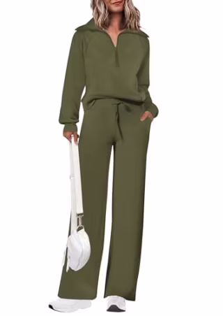 PRETTYGARDEN Women's Long Sleeve Lounge Set