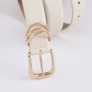 Risantry Women's Faux Leather Belt