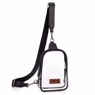 Wrangler Crossbody Clear Sling Bag