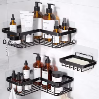 Yasonic Corner Shower Caddies