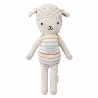 cuddle + kind Avery The Lamb Little Hand-Knit Doll