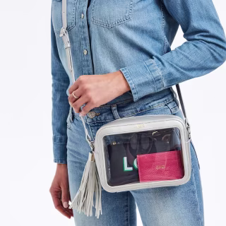 Mark & Graham Clear Convertible Handbag