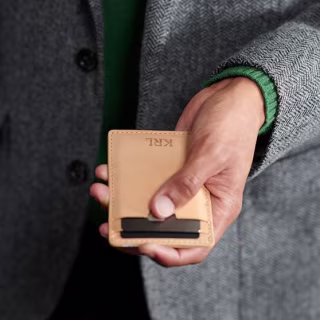 Mark & Graham Leather Money Clip Wallet