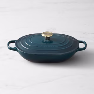 Le Creuset Signature Enameled Cast Iron Covered Oval Casserole