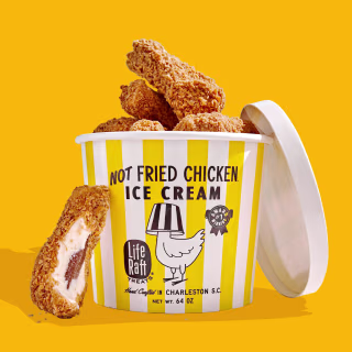 Life Raft Treats "Not Fried Chicken" Ice Cream Bucket