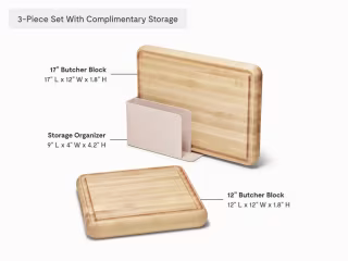 Caraway Prep & Serve Butcher Blocks