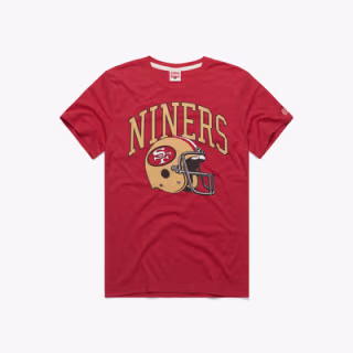 Homage San Francisco 49ers Helmet Retro Tee
